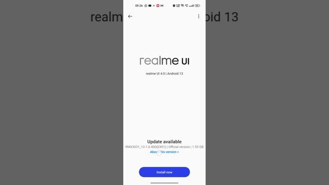 Realme x7 Max New Update & Reviews RMX3031_13.1.0.400(EX01) смотреть онлайн