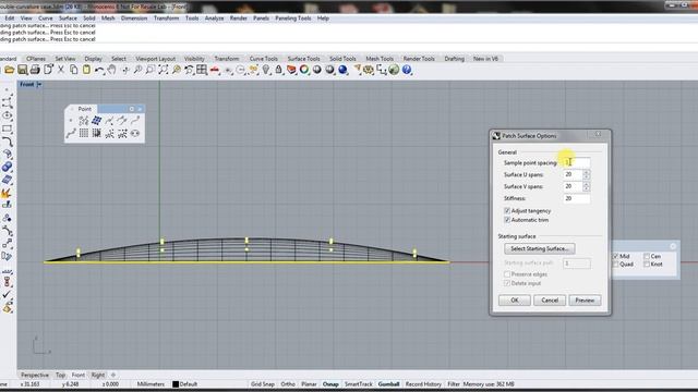 Rhino 3D tutorial: Product Design double curvature surfacing (Demo 1) смотреть онлайн