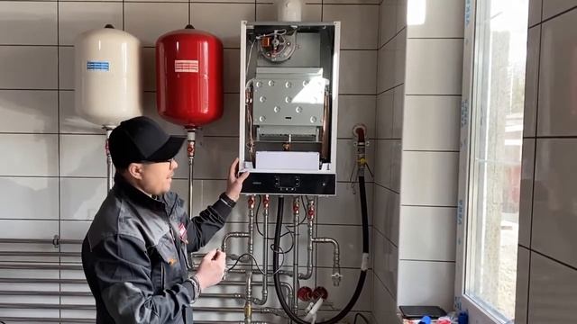 Пусконаладка котла WARM AUROS  KA11130