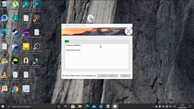 تغيير واجهة الحاسوب الى واجهة #Apple (Mac Os X) Windows10-8.1-8-7.. смотреть онлайн