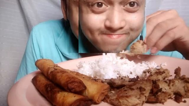 Mukbang | Pork Tapa Delight and Pork Shanghai savory |The House of G смотреть онлайн