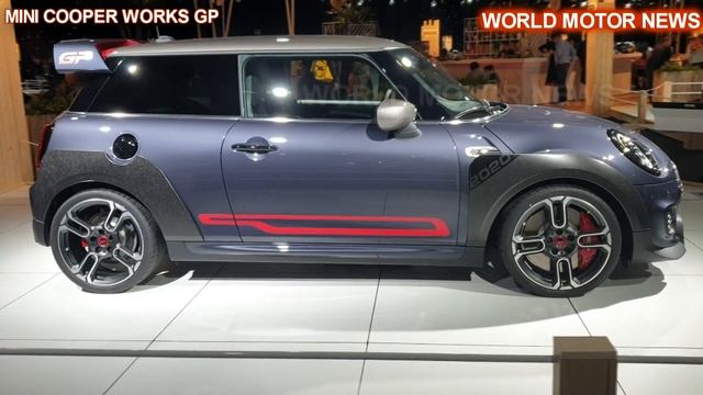 2020 NEW MODEL MINI COOPER WORKS GP смотреть онлайн