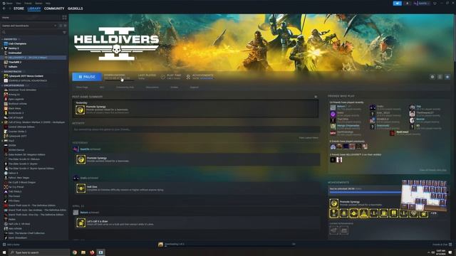 HellDivers 2 Steam | How to fix PSN Friends and Crashing смотреть онлайн