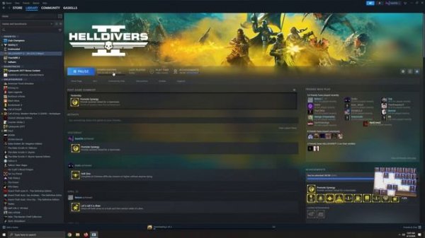 HellDivers 2 Steam | How to fix PSN Friends and Crashing