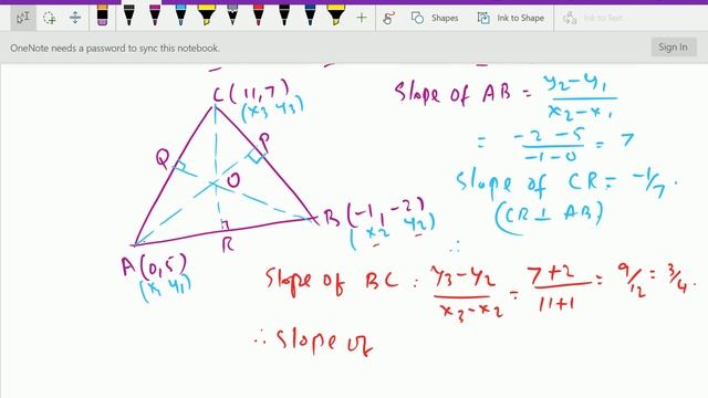 Co ordinate Geometry : - ( Orthocentre of triangle ) - 24. смотреть онлайн