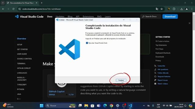 cómo instalar Visual Studio Code y Python para empezar a programar смотреть онлайн