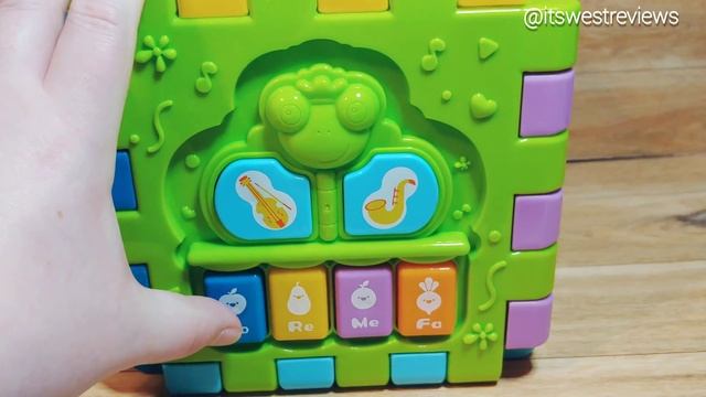 Fruiteam 6 in 1 Baby Activity Cube Product Demonstration смотреть онлайн