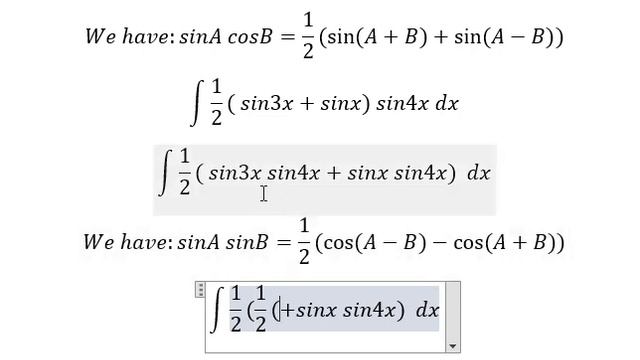 Calculus Help: Integral ∫ sin2x cosx sin4x dx - Integration with trigonometric identities смотреть онлайн