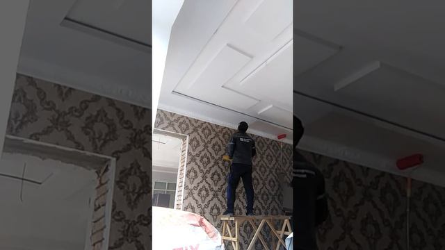 Потолокка обои ёпиштириш смотреть онлайн