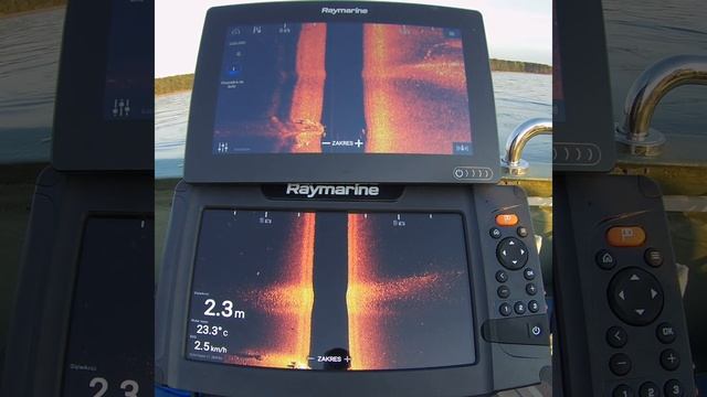 Echosonda Raymarine Axiom 9 vs Raymarine Element 9 Side Imaging смотреть онлайн
