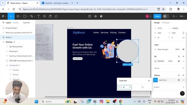 Figma Web Design Tutorial | Beginners | 2024 | Hindi смотреть онлайн