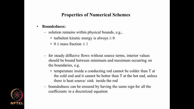 Properties of Numerical Schemes: Accuracy, Conservation property, Boundedness, Consistency смотреть онлайн