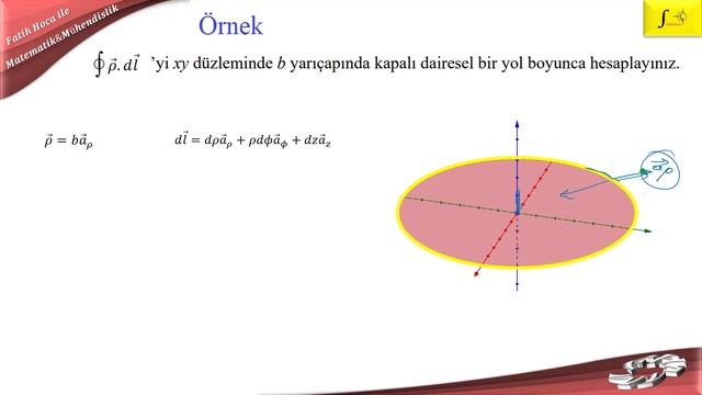 EMA-45 #elektromanyetik alanlar #elektromanyetik alan teorisi #çizgisel integral #örnek смотреть онлайн