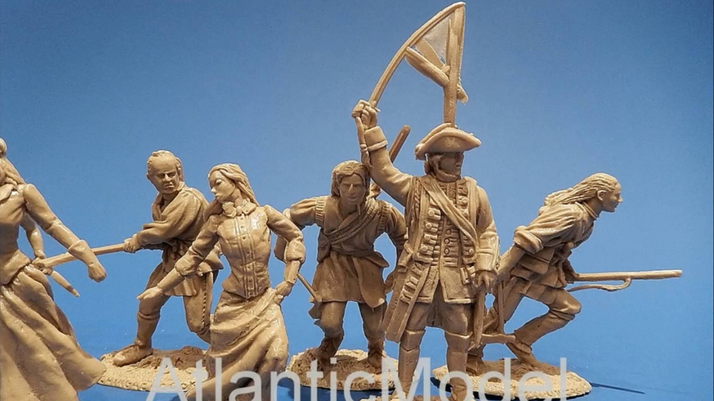 солдатики Barzso набор 7 фигур 7 поз Герои романа Последний из Могикан смотреть онлайн