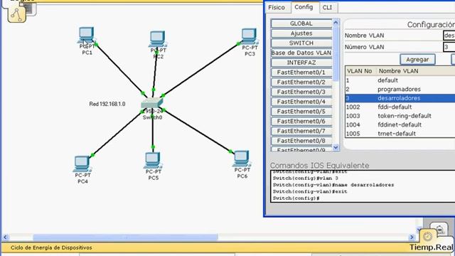 VLAN04: Ejemplo de VLAN I смотреть онлайн