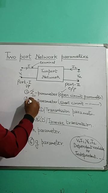 Types of two port parameters I Verma Sir смотреть онлайн