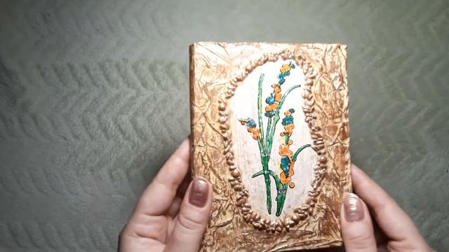 23. Блокнот своими руками с нуля, mixed media смотреть онлайн