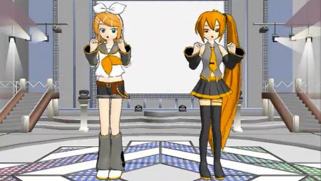 [MMD] Kappa Nitori [Akita Neru&Rin Kagamine] смотреть онлайн