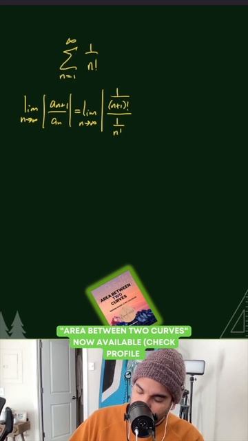 Ratio Test to test for convergence! #mathematics #calculushelp #calculus #series #mathtricks смотреть онлайн