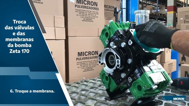 Como trocar as membranas e válvulas da bomba UDOR - ZETA 170 смотреть онлайн