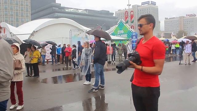 Минск. День "Вышиванки". 25ч.(57). 2 июля 2018г. Площадь у Дворца спорта. Беларусь. смотреть онлайн