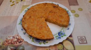 Капустная шарлотка. Простой рецепт