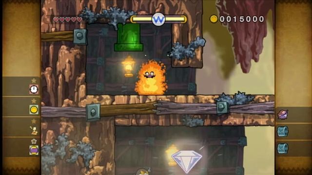 Wario Land: Shake It! 100% Speed Run - Segment 28 (Its-All Mine) смотреть онлайн