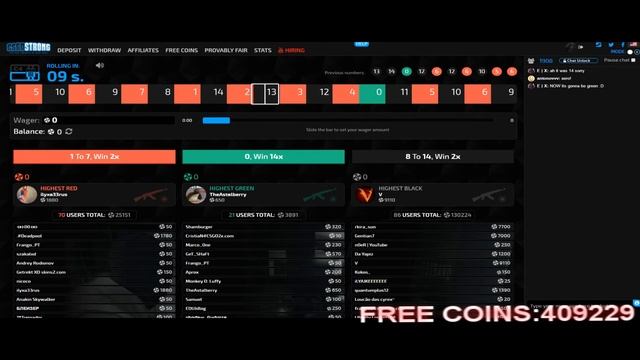 💎CSGOSTRONG💎 - НОВАЯ РУЛЕТКА | FREE CODE: 409229 | Сайты с халявой #1 смотреть онлайн