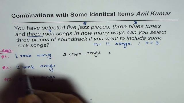 Combination of Identical Items with Restrictions Solved by Cases смотреть онлайн