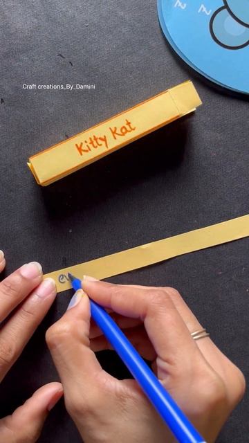 Kitty kat paper gift🍫/paper gift idea #shorts #youtubeshorts #viral смотреть онлайн