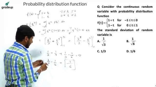 Probability Distribution Functions GATE | Engineering Mathematics смотреть онлайн