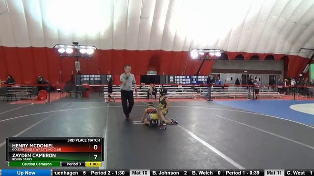 8U 70 Henry McDoniel Golden Eagle Wrestling Club Vs Zayden Cameron RISING STARS смотреть онлайн