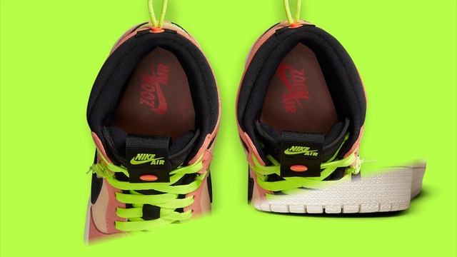 I Like these (Air Jordan one high switch Peach volt) смотреть онлайн