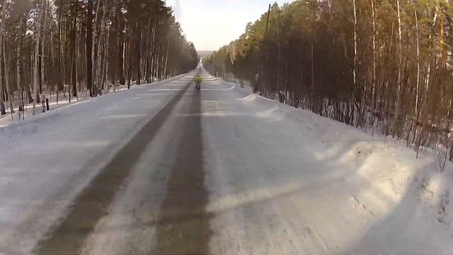 Сноу Черри 2014 - 1 круг - очумительный спуск смотреть онлайн