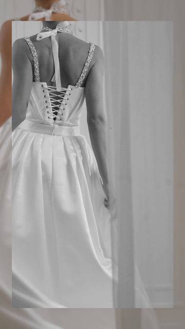 Свадебное платье Одетта из коллекции «Дорога в небо» от бренда Anna Kuznetcova