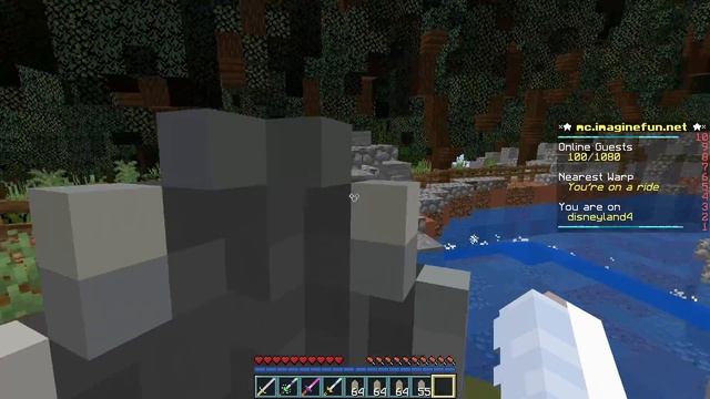 Grizzly🐻 River🌊 Run on California Adventure Minecraft! смотреть онлайн