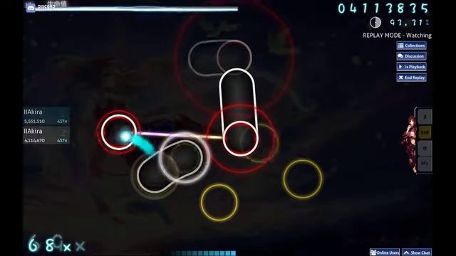 osu! CLIFF EDGE - The Distance feat. Nakamura Maiko [Insane Collab] Rang - A смотреть онлайн