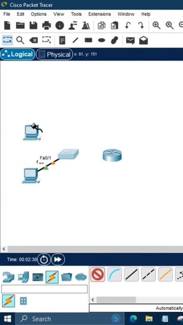 Connecting Router, switch and end devices смотреть онлайн