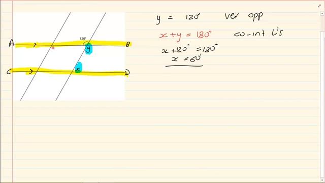 Grade 10 : Euclidean Geometry : Revision of Parallel line concepts learnt in Grade 9 смотреть онлайн