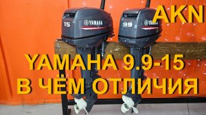 Ямаха 9.9 и 15 в чём отличия !