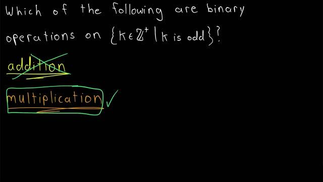 Examples of Binary Operations (and Non-Examples) | Abstract Algebra смотреть онлайн
