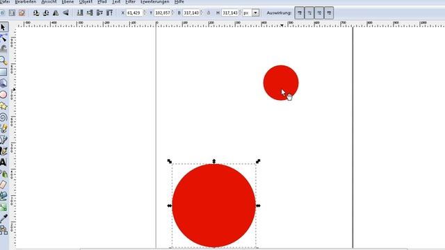 Interpolation mit Inkscape: erstes Beispiel смотреть онлайн