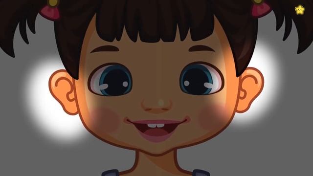 Учим части тела для детей \ Развивающие мультики для малышей #3 смотреть онлайн
