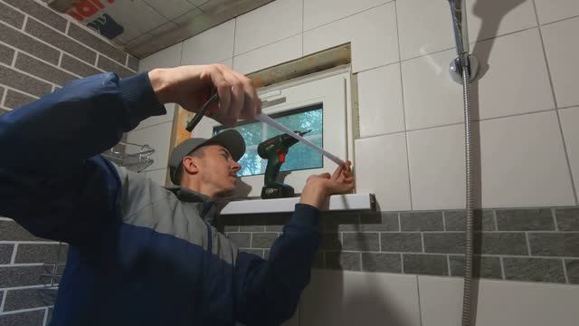 Сам сделал красивую, быструю и достойную отделку ванной комнаты под ключ смотреть онлайн