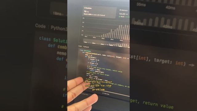 Combination Sum IV problem | Leetcode medium смотреть онлайн