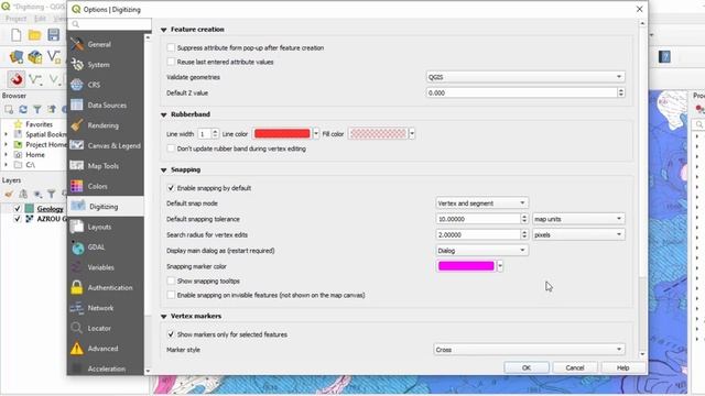How to digitize a map in QGIS Software смотреть онлайн