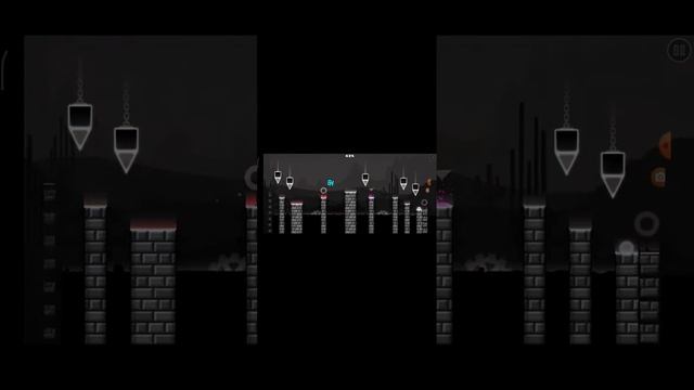 играю в геометрии Даш уровень Press Start смотреть онлайн