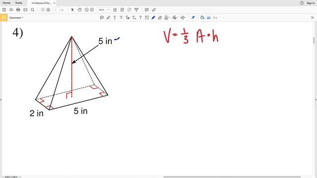 KutaSoftware: Geometry- Volume Of Pyramids And Cones Part 1 смотреть онлайн