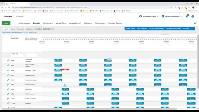 Scheduler Module Quick Look смотреть онлайн