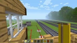 Работаю на САМОМ СТРАННОМ ПЕРЕЕЗДЕ в Майнкрафт! l Работаю дежурным по переезду в Minecraft!